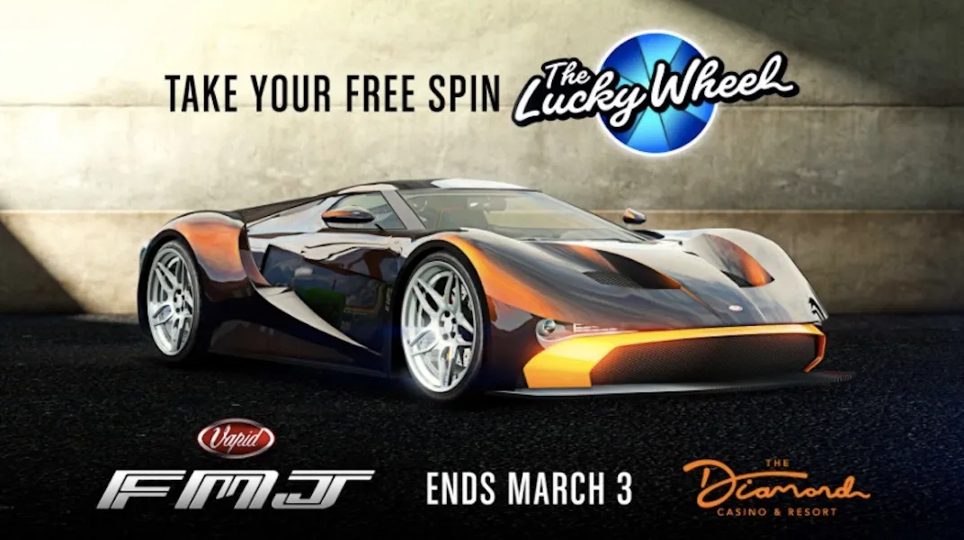Free Spin this week Featuring Vapid FMJ