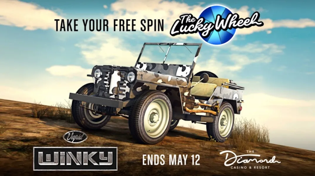 For the GTA Online Weekly Update the podium vehicle is the Vapid Winky.