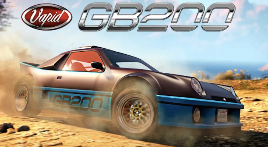 For the August 8th 2021 Weekly Update the Grand Theft Auto Online Podium Vehicle is the Vapid GB200.
