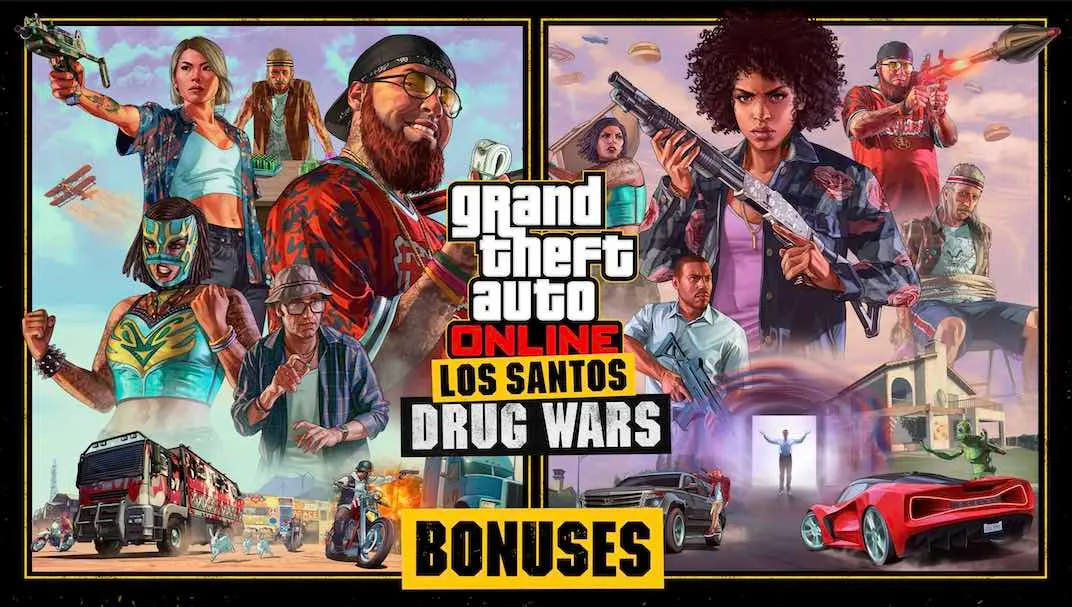 GTA Online Weekly Update - Los Santos Drug Wars Bonuses