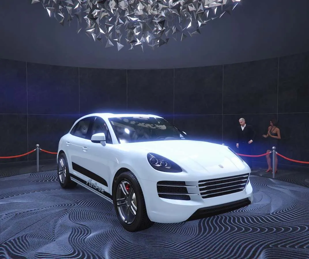 The weekly podium vehicle is the Pfister Astron