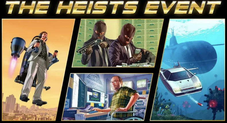 GTA Online Weekly Update - The Heists Event
