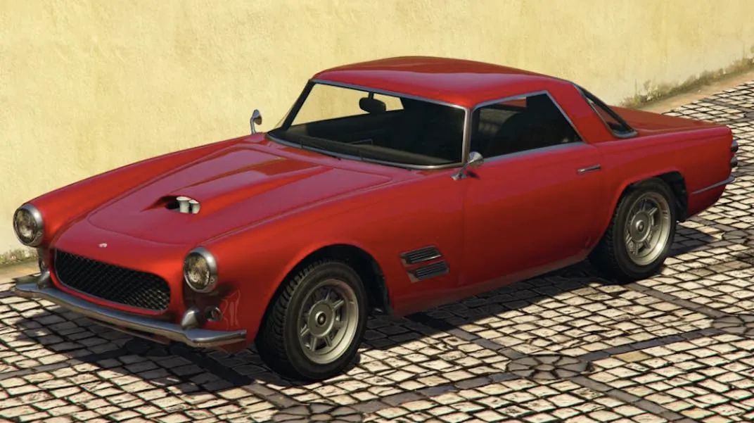 For the November 4th, 2021 Grand Theft Auto Weekly Update the podium vehicle is the Lampadati Casco.