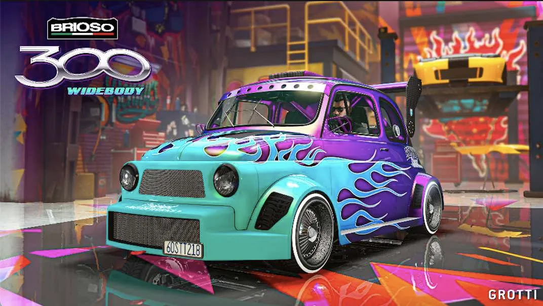 GTA Online Weekly Update - Grab Benny’s New Grotti Brioso 300 Widebody