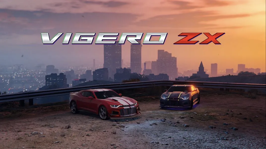 GTA Online Weekly Update - The New Declasse Vigero ZX Muscle Car